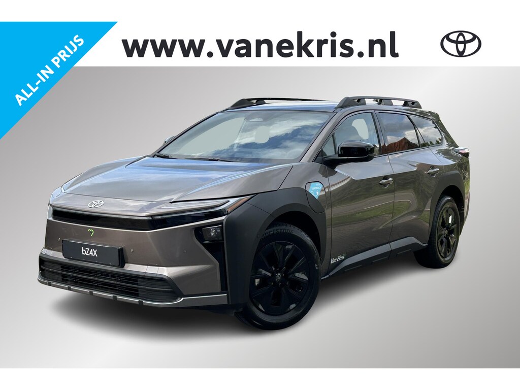 Toyota BZ4X Touring Executive AWD 75 kWh, Trekhaak, 1500 KG trekgewicht, Panoramadak!