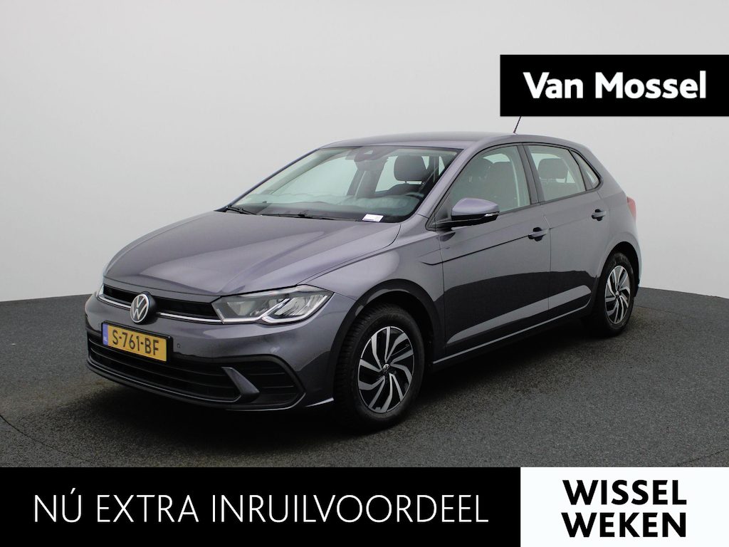 Volkswagen Polo 1.0 TSI Life ADAPTIEVE CRUISE CONTROL | APPLE/ANDROID CARPLAY | LICHTMETALEN VELGEN | 12 MAANDEN BOVAGGARANTIE