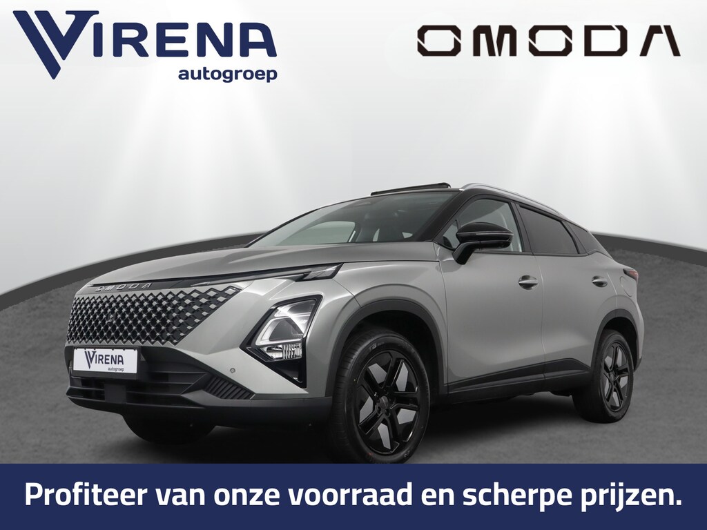 Omoda 5 SHS-H 1.6 T-GDi Premium - Kantel/Schuifdak - Adaptief Cruisecontrol - 18' Lichtmetalen Velgen - Privacy Glass - Stoel/Stuurwiel Verwarming -  7 Jaar Fabrieksgarantie