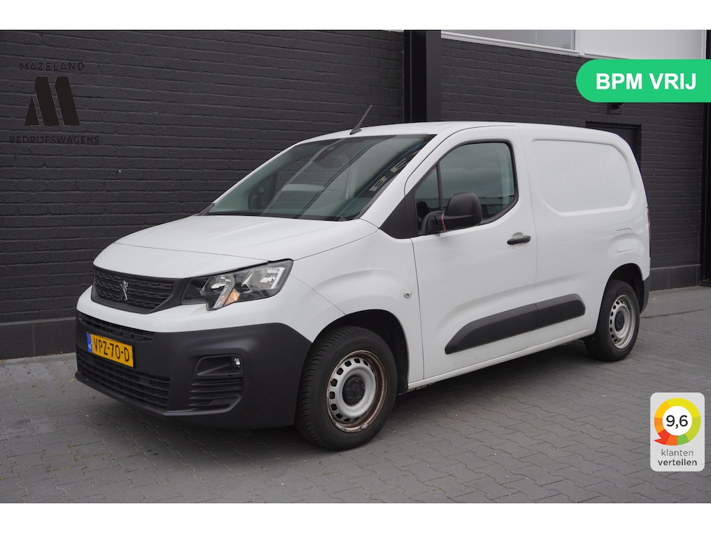 Peugeot Partner 1.2 PureTech 110Pk Benzine - Airco - Navi - Cruise - € 12.499,- Excl.