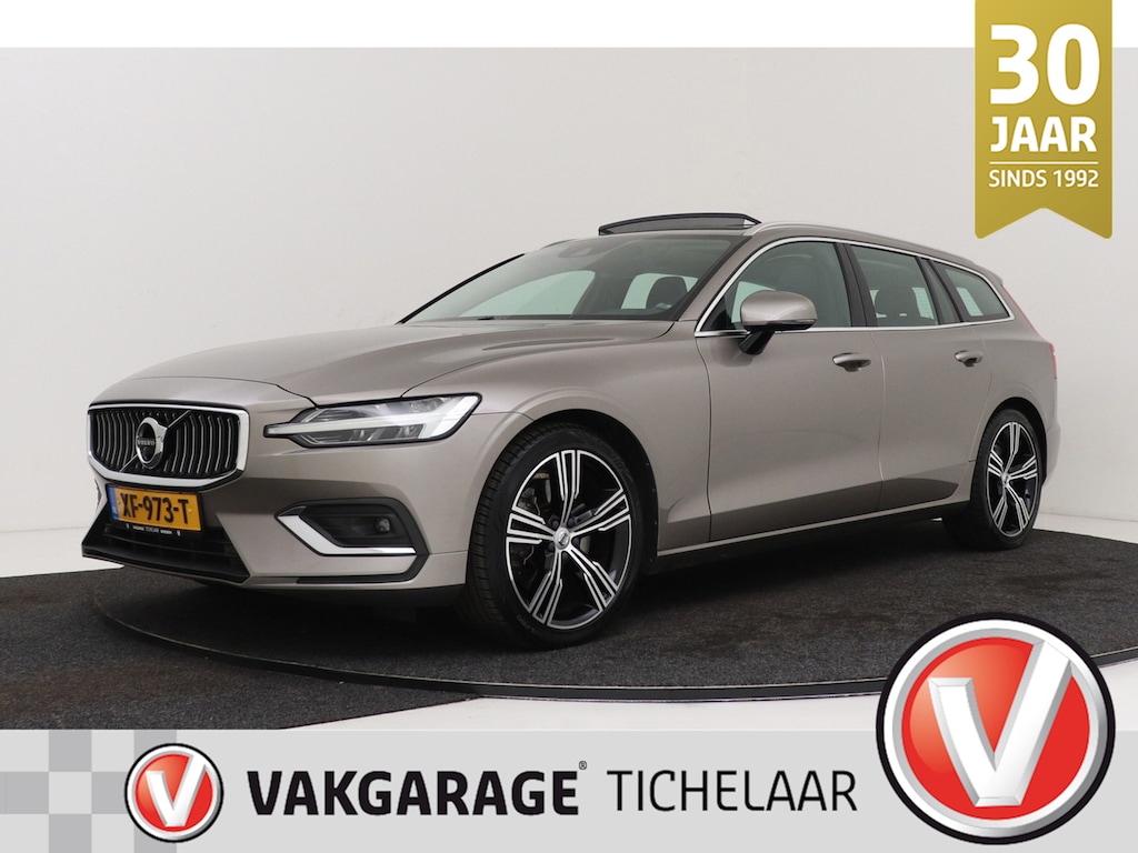 Volvo V60 2.0 T6 AWD Inscription | Trekhaak | 310 PK! | Org. NL | Pano | 360 Camera | CarPlay | Adapt. Cruise | Dual Memory | BSM|