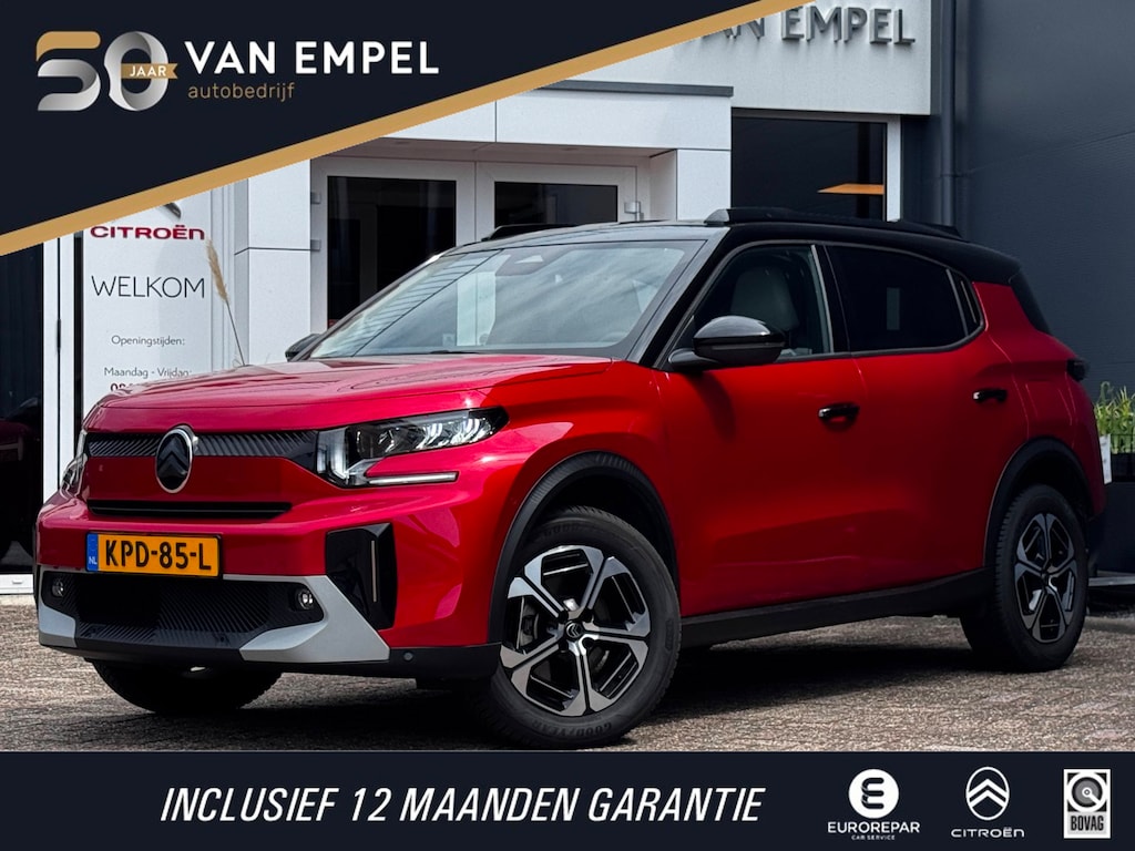 Citroën C3 Aircross 1.2 Hybrid 145pk Max | Camera | PDC voor + achter | Stoel + Stuurverwarming | Adaptive Cruise