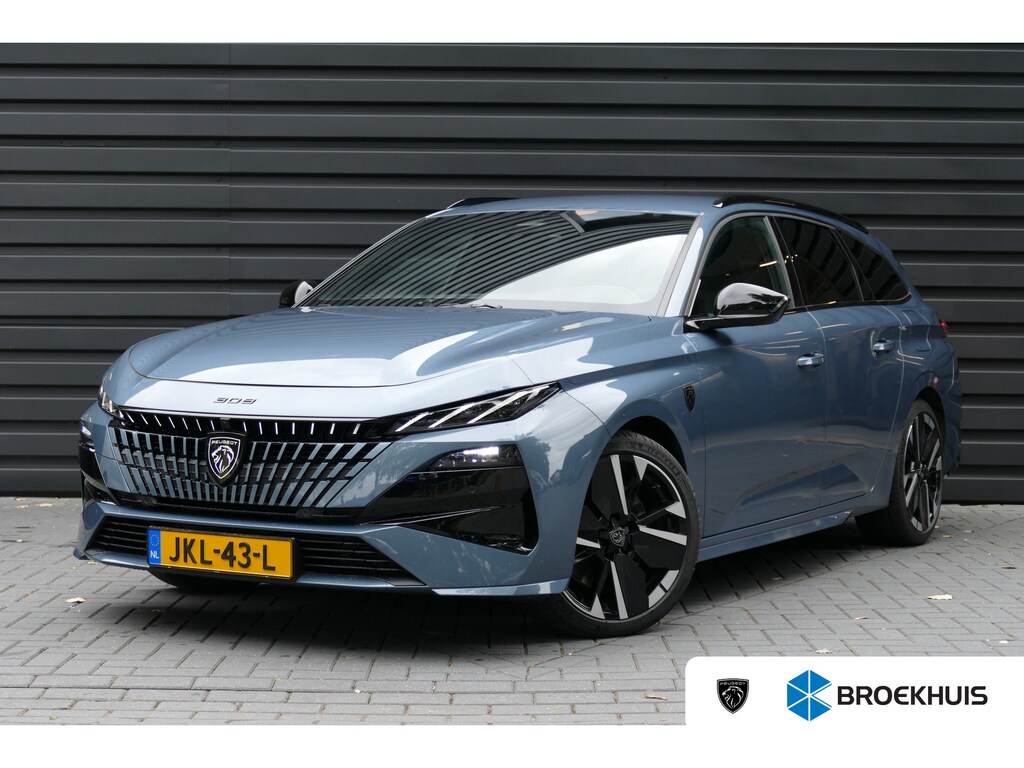 Peugeot 308 SW 1.6 PLUG-IN HYBRID 195PK GT AUTOMAAT / CAMERA V+A / MASSAGESTOEL / KEYLESS / FULL-LED / 18"LMV / ELEKTR. ACHTERKLEP / 8 JAAR GARANTIE / WINTERPAKKET / ALCANTARA / NIEUW MODEL / NAVI / CLIMA / PDC / BLUETOOTH / ADAPT. CRUISECONTROL / 1E EIGENAAR / SCHITTERENDE STAAT !!