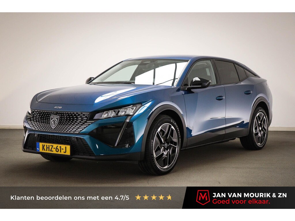 Peugeot 408 e-408 Allure 58 kWh | NIEUW | COMFORT / CONNECT / 360 VISION & DRIVE ASSIST- PACK | STUURVERWARMING | DAB | APPLE | CAMERA