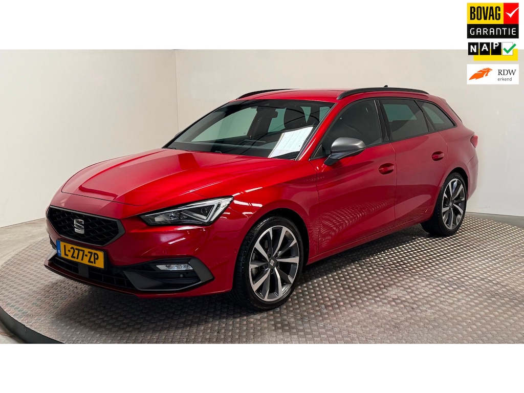 SEAT Leon Sportstourer 1.0 eTSI FR Business Intense automaat benzine parkeersensoren camera navigatie carplay trekhaak led