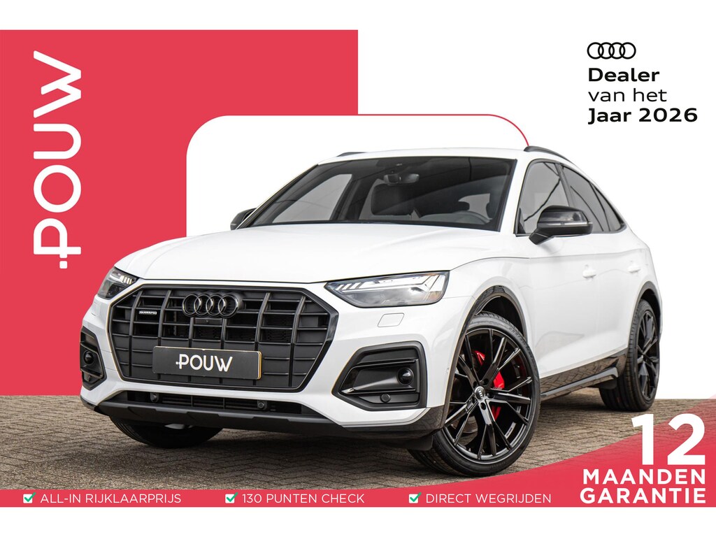 Audi Q5 Sportback 50 TFSIe 299pk S Edition | SoH 98% | Luchtvering | Matrix-LED | Leder | Navigatie | Trekhaak