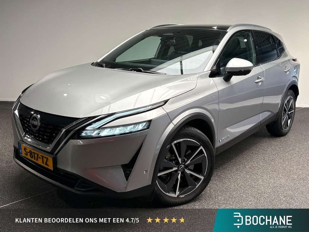 Nissan Qashqai 1.5 e-Power Tekna | 360º Camera | Stoelverwarming | Navigatie | Adaptive Cruise Control |