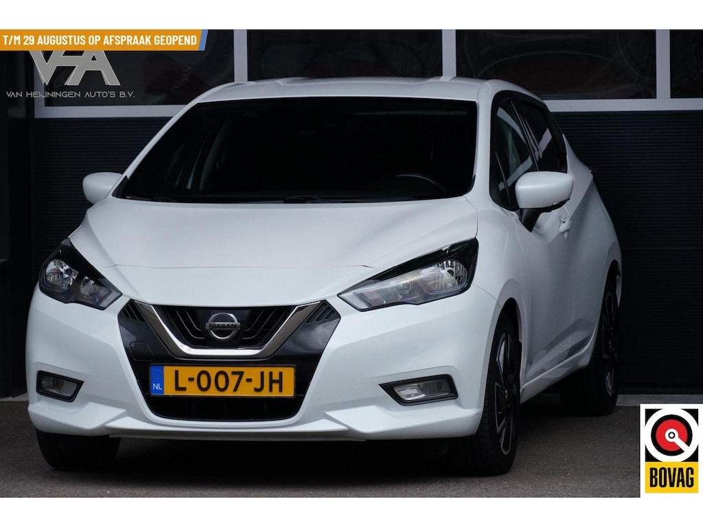 Nissan Micra 1.0 IG-T Tekna, NL, 360 cam. Bose, clima, keyless