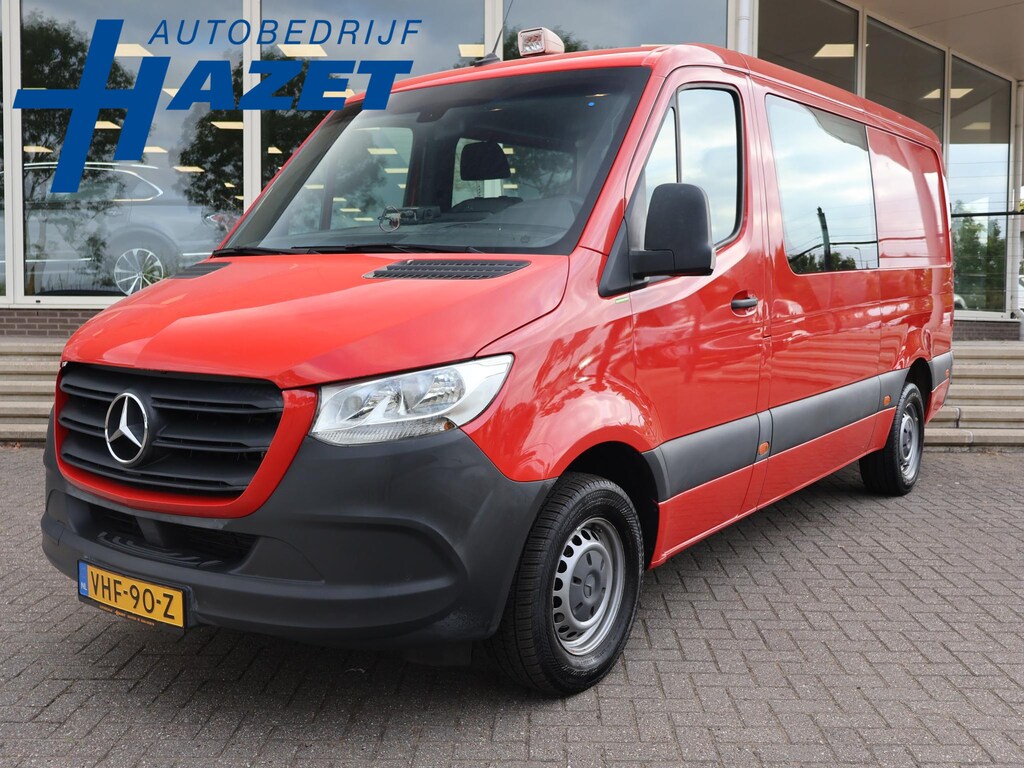 Mercedes-Benz Sprinter 2.2 CDI AUT. L2H1 DUBBEL CABINE *44.387 KM* + APPLE CARPLAY | CAMERA | CRUISE | 5-PERS.