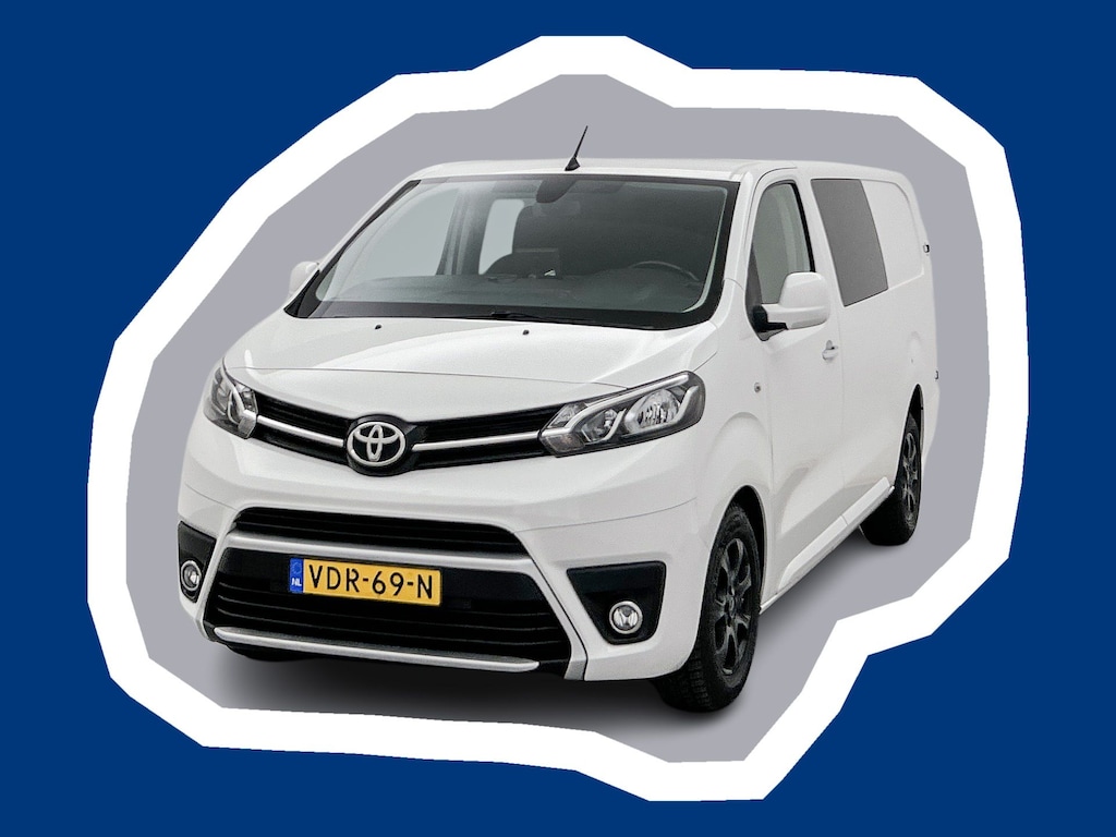 Toyota ProAce Worker 2.0 D-4D Professional Long DC 177pk Dubbele cabine Navigatie Camera Automaat Climate control