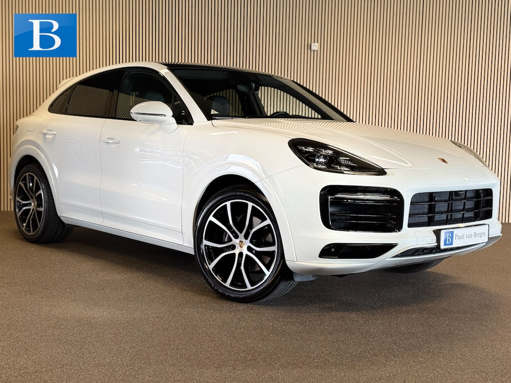 Porsche Cayenne Coupé 3.0 E-Hybrid SPORT DESIGN-PANO-STOELEN 14 VOUDIG-MATRIX-VIERWIELBESTURING-ZEER COMPLEET