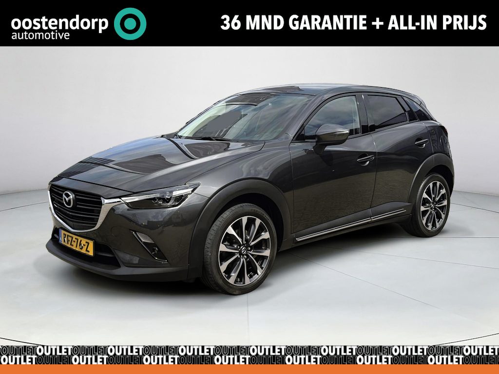 Mazda CX-3 2.0 SkyActiv-G 120 GT-M | Stoelverwarming | Navigatie | HUD | Rijklaarprijs !