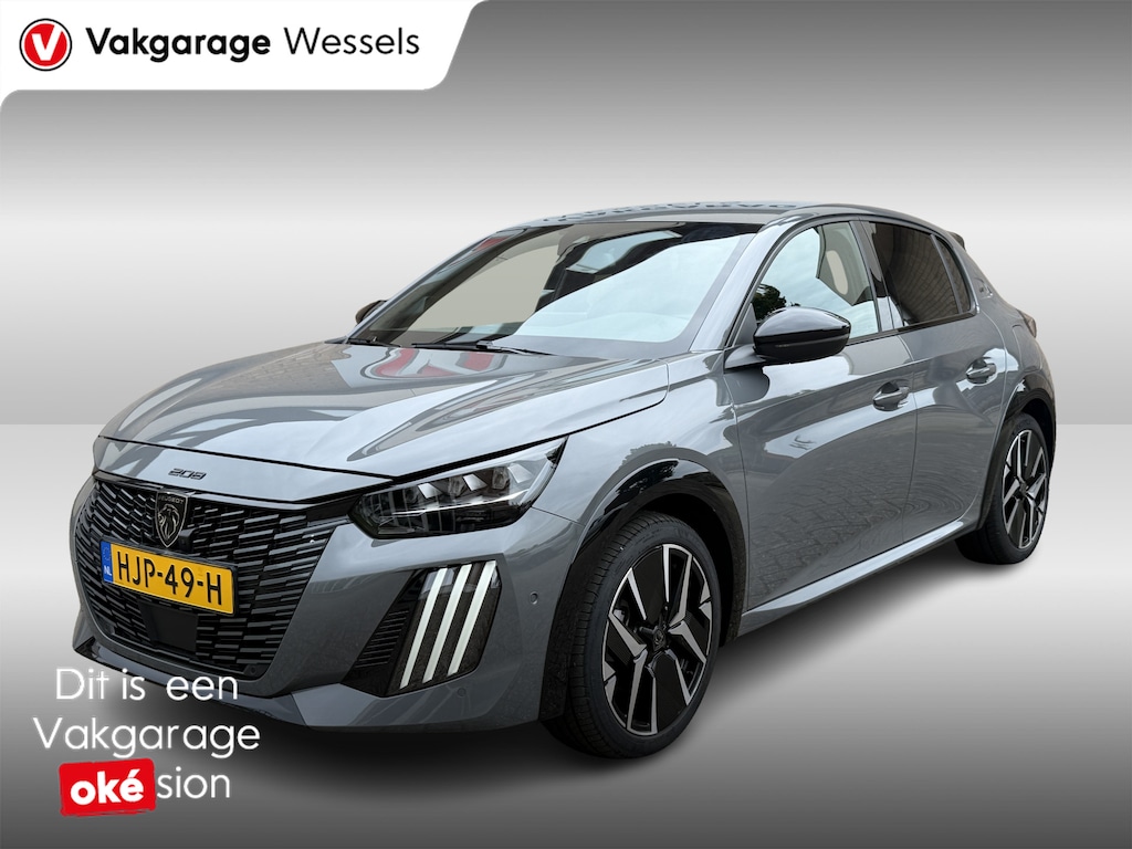 Peugeot 208 1.2 Hybrid Automaat GT | LED | PDC | Camera | Selenium Grey |