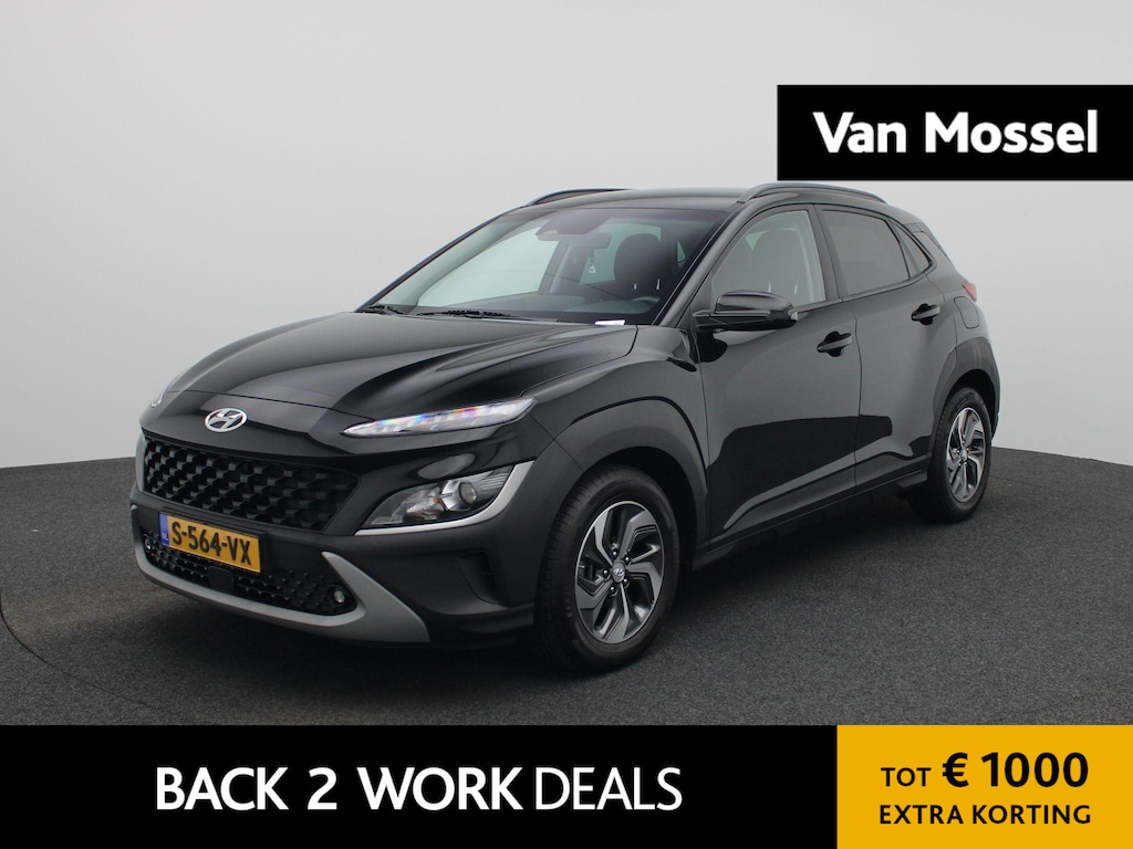 Hyundai Kona 1.6 GDI HEV Comfort | AUTOMAAT | ACHTERUITRIJCAMERA | APPLE CARPLAY - ANDROID AUTO | CLIMATE CONTROL | ADAPTIVE CRUISE CONTROL |