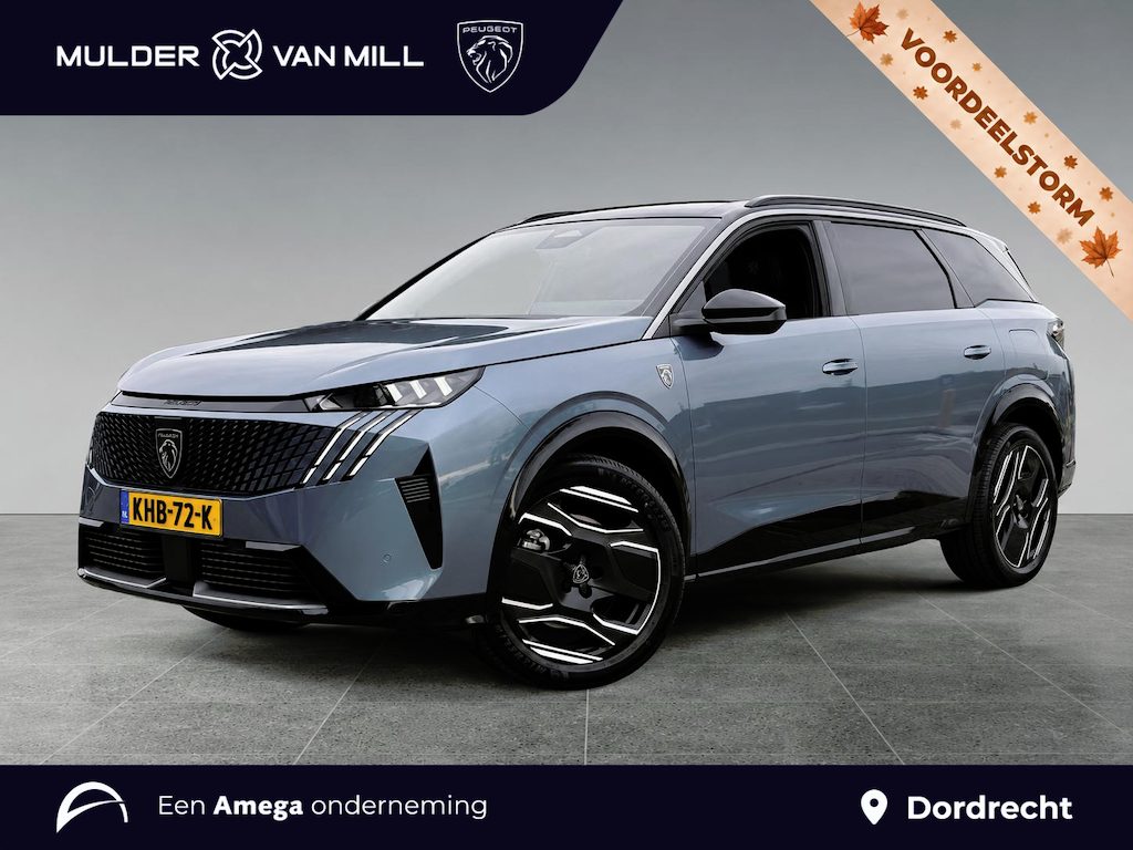 Peugeot e-5008 GT EV 97kWh 230pk | LONG RANGE | UIT VOORRAAD | PANORAMIC NAVIGATION | 180° CAMERA | 7-ZITTER | APPLE CARPLAY / ANDROID AUTO | WARMTEPOMP | ISOFIX | 671KM WLTP |