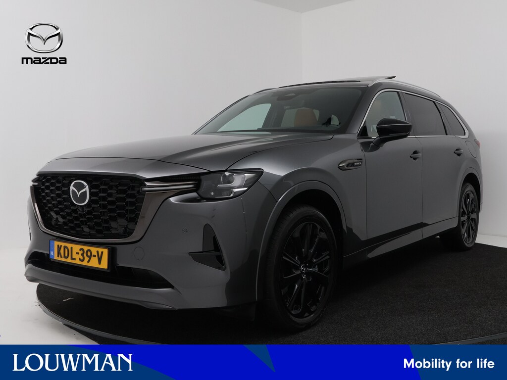 Mazda CX-80 2.5 e-SkyActiv PHEV Homura Plus 6p. DEMO voordeel | Beschikbaar per 30-09-2026