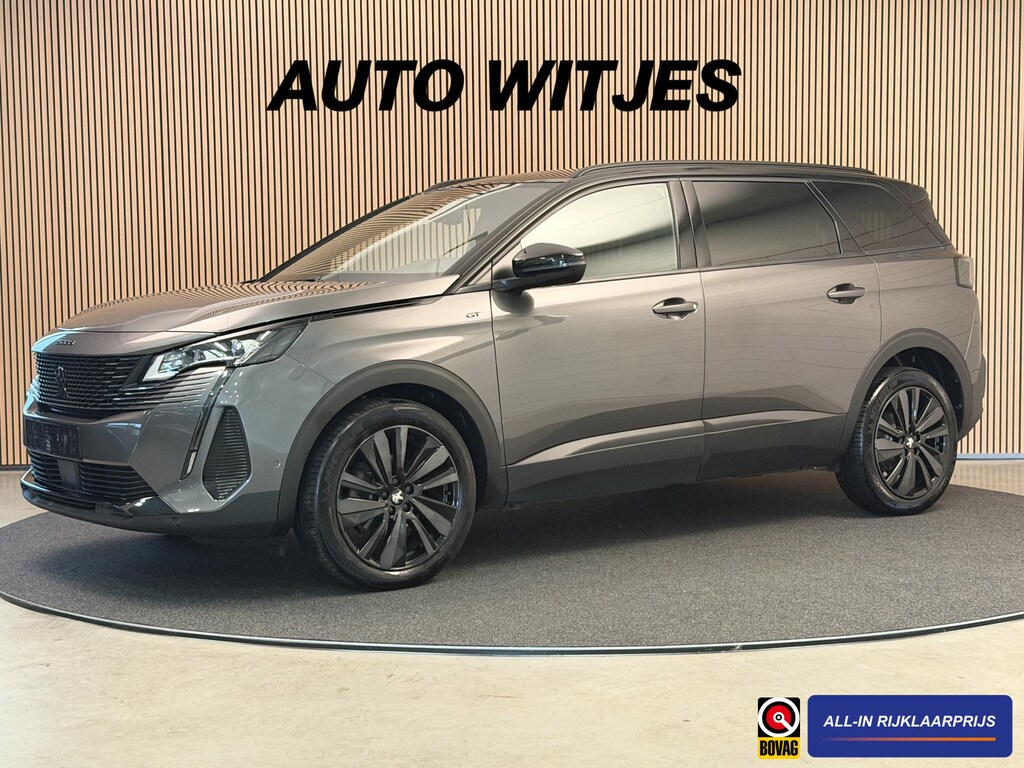 Peugeot 5008 1.2 PureTech 130PK Aut. GT BLACK PAKKET | LED | Camera | Navi | 7 Zits | Incl. garantie