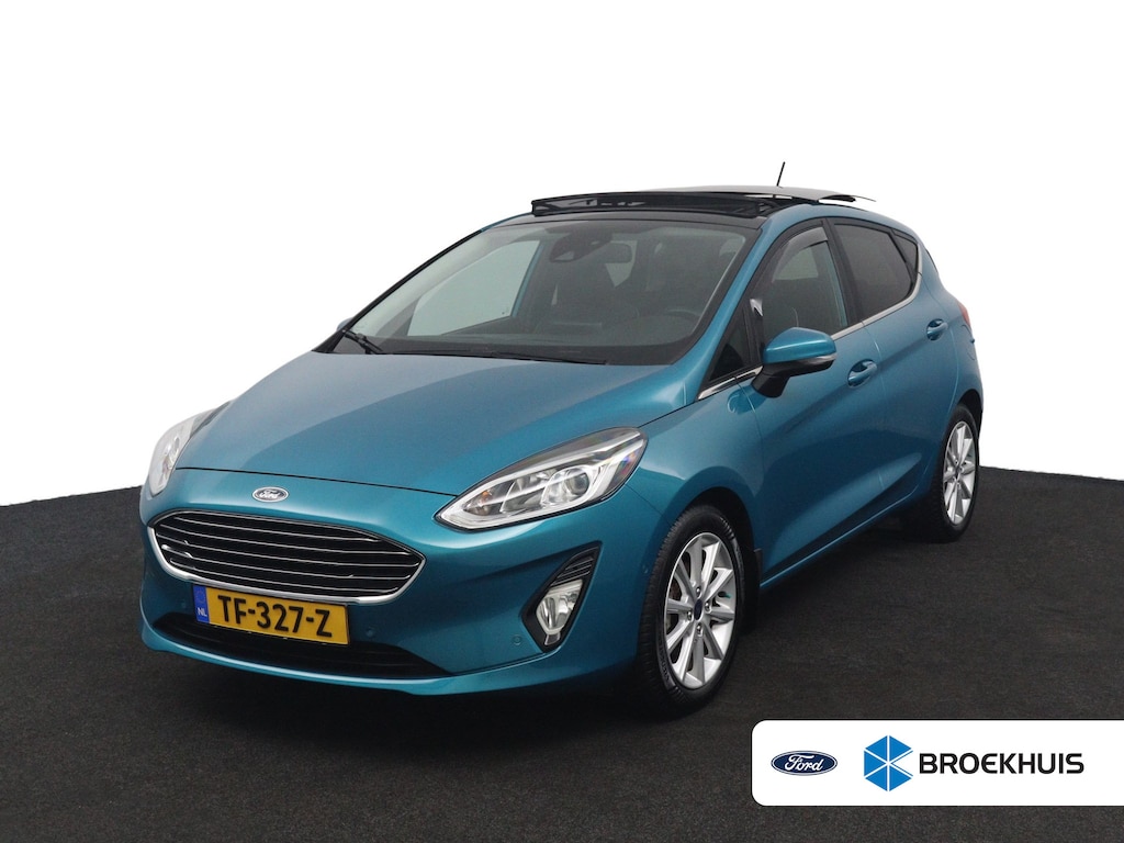 Ford Fiesta 1.0 EcoBoost Titanium | Panoramadak | Winterpack | B&O | CarPlay/Android Auto | Camera | Keyless