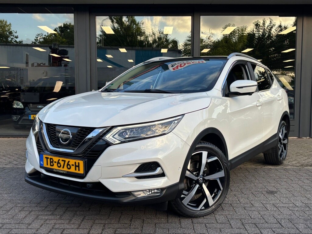 Nissan Qashqai 1.2 Tekna + Plus Deluxe Parelmoer Full options!!