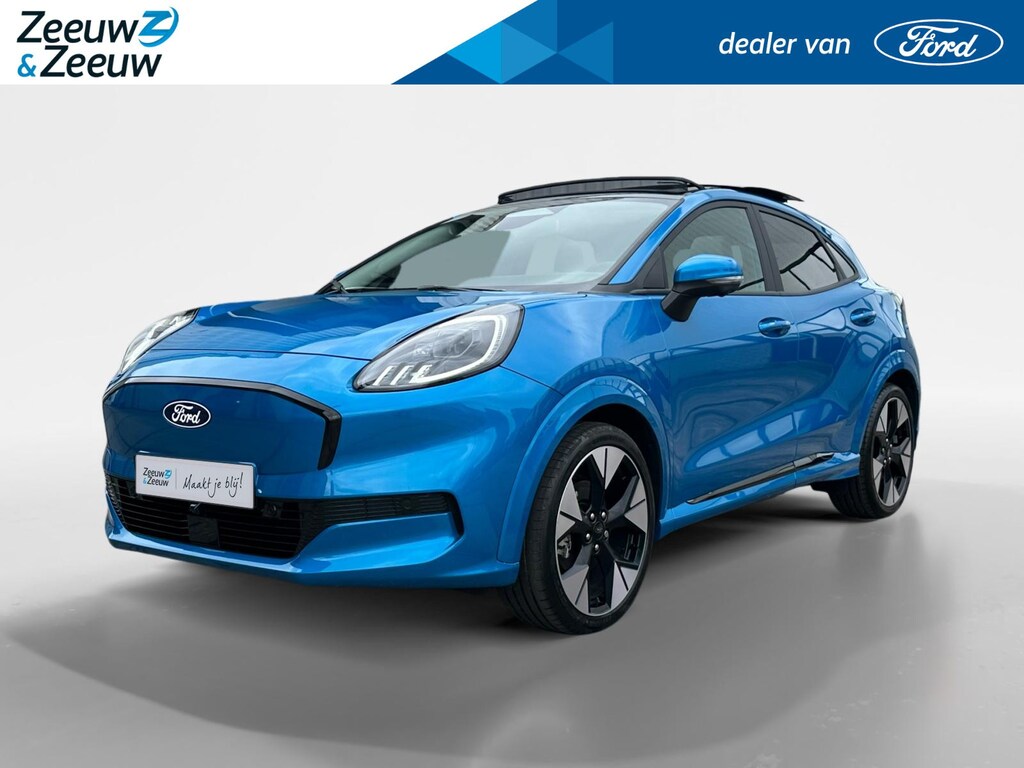 Ford Puma Gen-E Premium 44 kWh | Driver Assistancepack | Winterpack | Matrix Ledkoplampen | Panoramadak | El. Achterklep | BLIS | Nieuw te bestellen bij Zeeuw & Zeeuw Ford Schoonhoven |