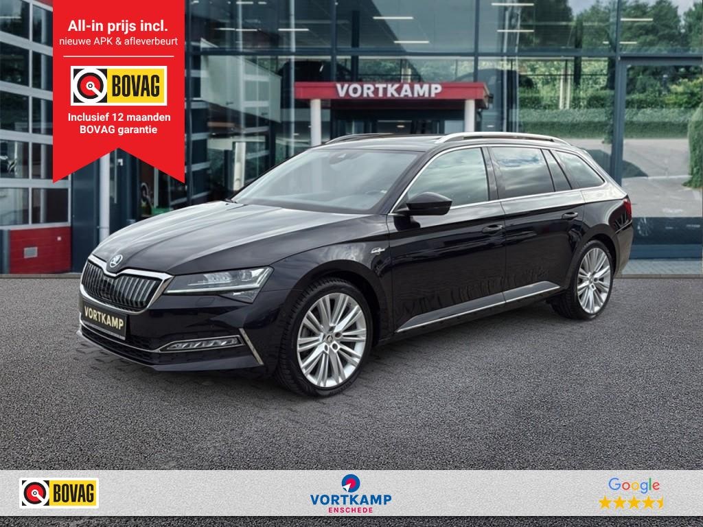 Skoda Superb 1.4 TSI iV L&amp;K LEDER/PANO-DAK/CAMERA/ELEK-KLEP/ACC/CANTON/STOELVERW