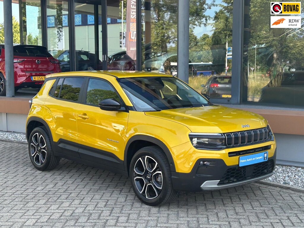 Jeep Avenger 1.2 e-Hybrid Summit / Carplay / Cruise adptief