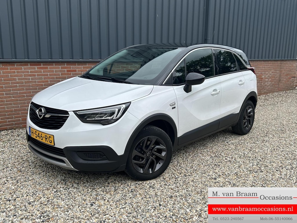 Opel Crossland X 1.2 Turbo Edition 2020 Zwart-dak/Org-NL!!