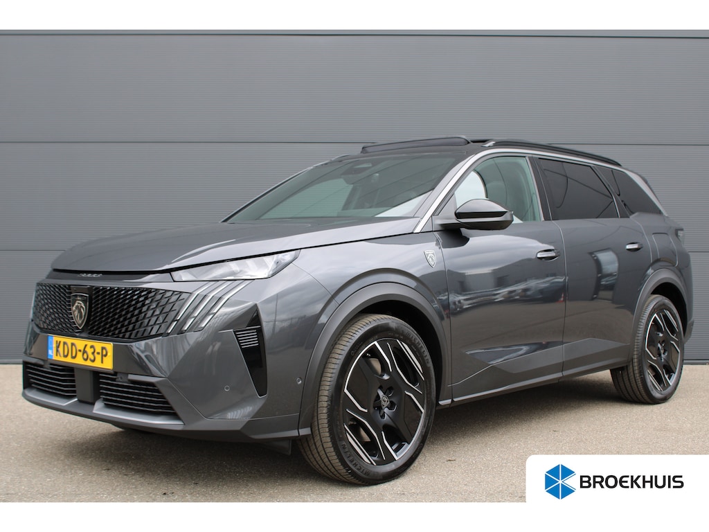Peugeot 5008 1.6 Plug-in Hybrid 195 GT Exclusive | Panorama/schuifdak | Lederen bekleding | Massage | Stoelverwarming | 19 Inch |