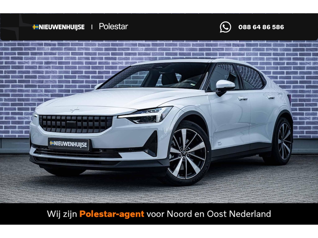 Polestar 2 Long Range Dual Motor 78 kWh | Plus Pack | Cruise Control | Panoramadak | Harman Kardon Audio | Parkeercamera | Stoel-/Stuurverwarming | Trekhaak | Warmtepomp |