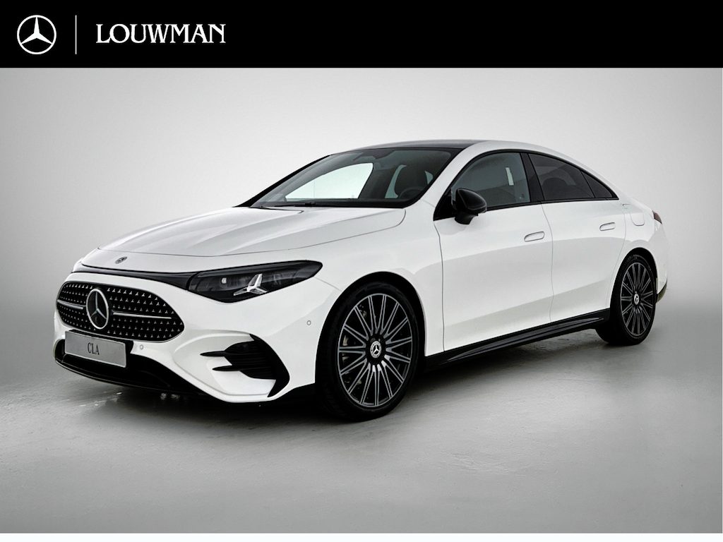Mercedes-Benz CLA 200 Business Solution AMG | Premium Plus pakket | Winterpakket | Nightpakket | Rijassistentiepakket | Sportstoelen | URBAN GUARD | 	Burmester 3D Surround Sound | Vast panoramadak |