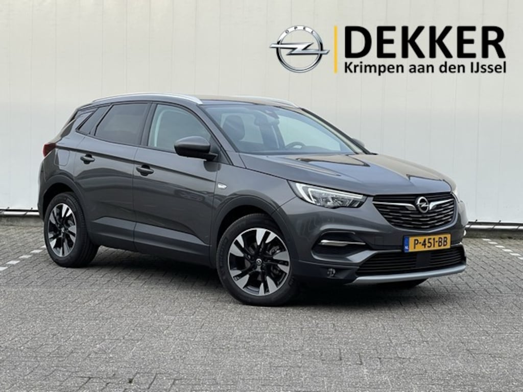 Opel Grandland X 1.2 Turbo Elegance Automaat met Navi/Camera, Winterpakket, 18inch, AGR
