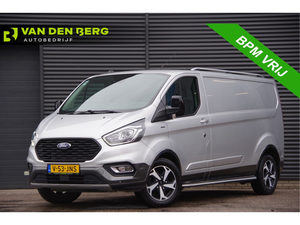 Ford Transit Custom 2.0 TDCI L2 ACTIVE 170PK AUT. TREKHAAK, 17'' LMV, SIDESTEPS, CAMERA, CRUISE, AIRCO, STOELVERWARMING