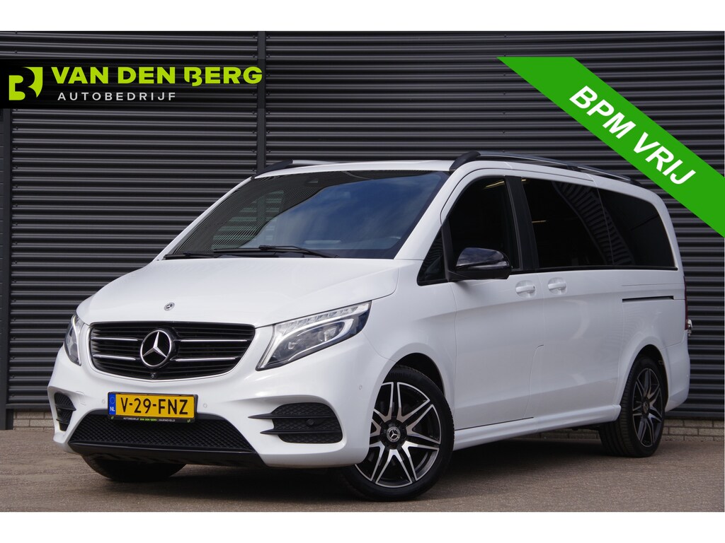 Mercedes-Benz V-klasse 250d AMG DC-5P. AUT. LED, LEDER, 360 CAMERA, NAVI, CRUISE, CLIMA, PDC, STOELVERWARMING, BLUETOOTH
