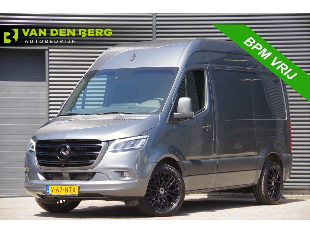 Mercedes-Benz Sprinter 214 2.2 CDI L1H2 AUT. LED, MBUX 10'', 2T TREKGEWICHT, 360 CAMERA, STOELVERWARMING, CRUISE, LEDER STUUR, GEVEERDE STOEL