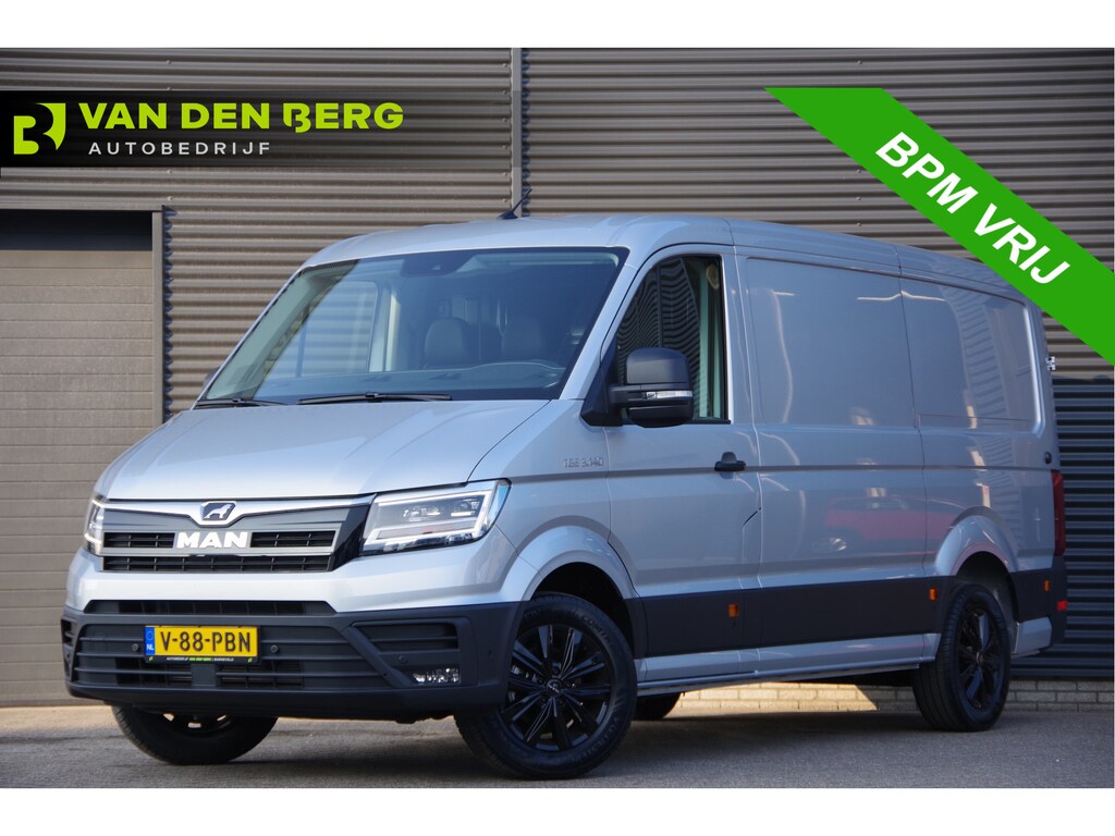 MAN TGE 3.140 35 2.0 L3H2(L2H1) 140PK AUT. LED, TREKHAAK, CAMERA, APPLE CARPLAY/ANDROID AUTO, CRUISE, VOORRUIT VERWARMING