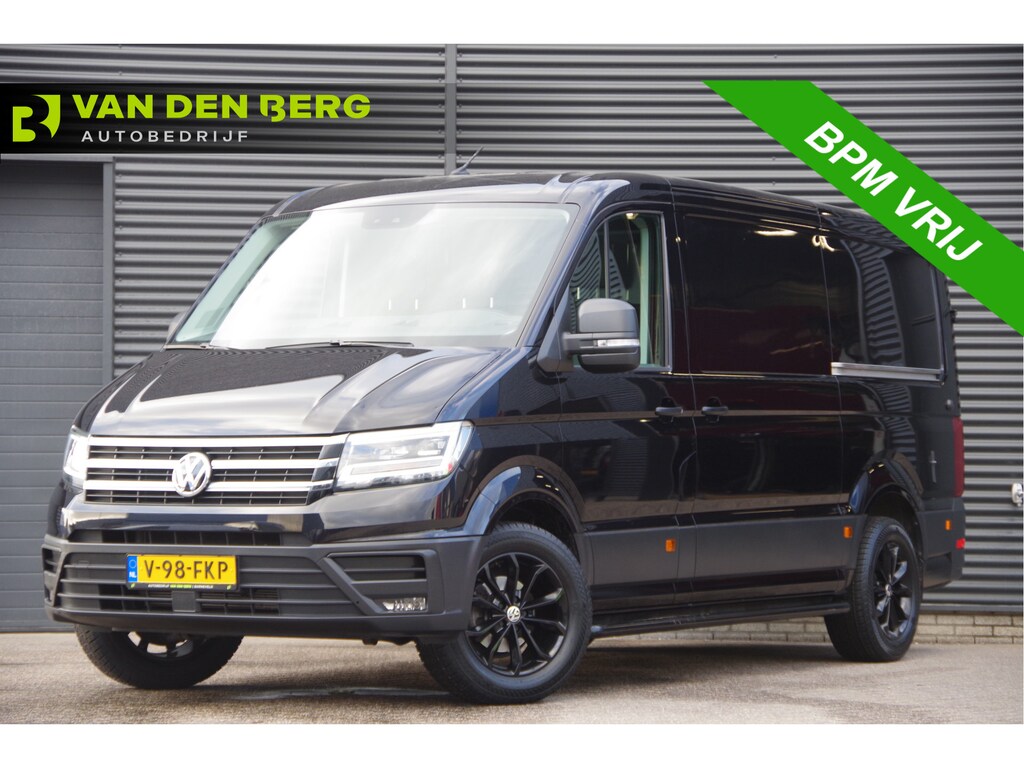 Volkswagen Crafter 35 2.0 TDI L3H2(L2H1) 177PK AUT. LED, 2X SCHUIFDEUR, ADAPT. CRUISE, CAMERA, STUURVERWARMING, LEDER STUUR, CARPLAY, AIRCO, DUBBELE SCHUIFDEUR