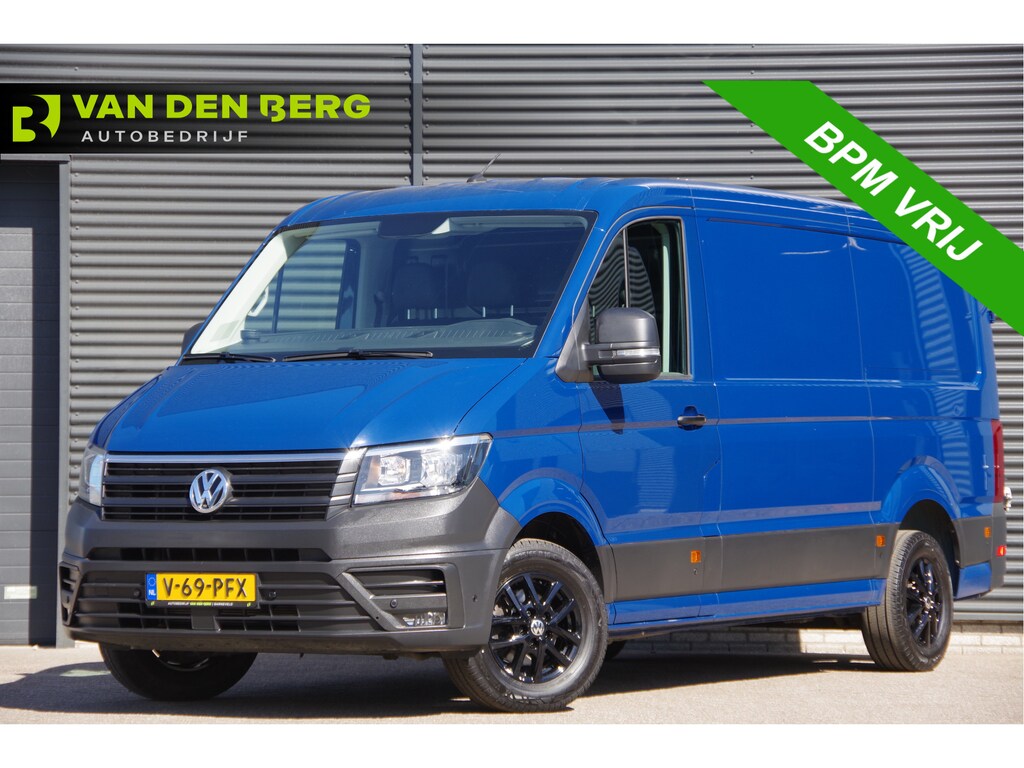 Volkswagen Crafter 35 2.0 TDI L3H2(L2H1) 3-ZITS, 140PK AUT. STANDKACHEL, GEV. ERGO COMFORT STOEL, CRUISE, NAVI, AIRCO