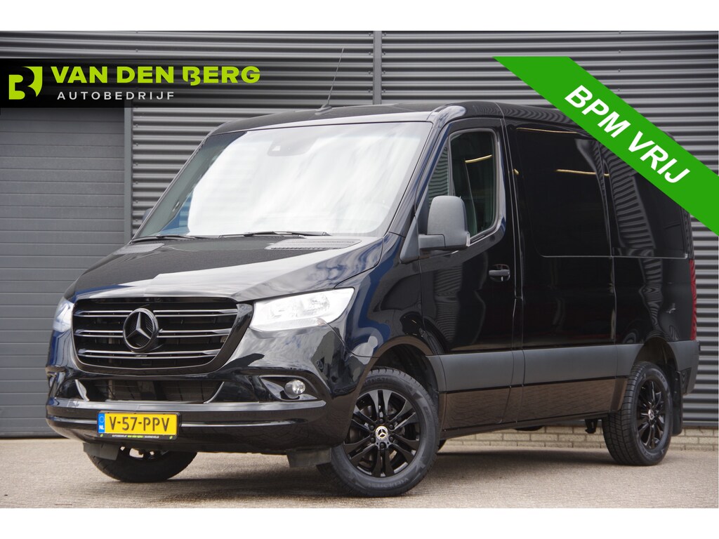 Mercedes-Benz Sprinter 317 1.9 CDI L1H1 RWD AUT. 3-ZITS, LEDER, MBUX 10'', TREKGEWICHT 2TON, STOELVERWARMING, LEDER STUUR, CRUISE, CLIMA, GEVEERDE STOEL