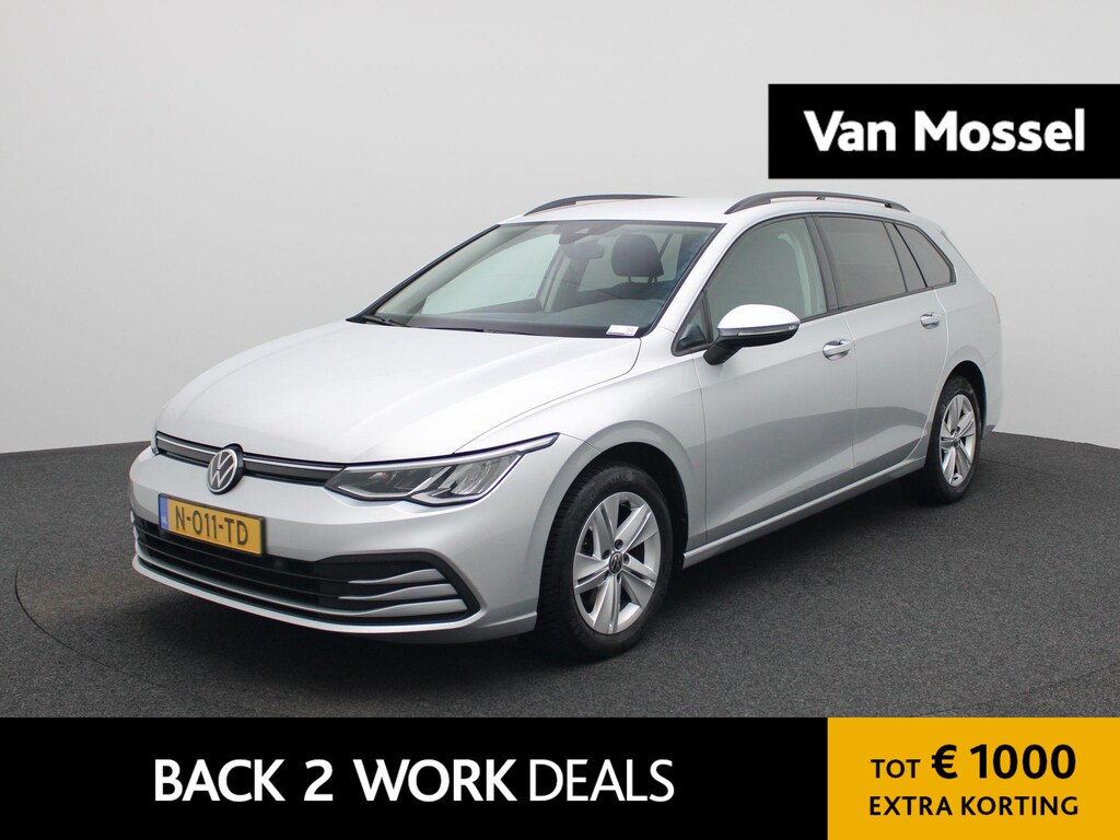 Volkswagen Golf Variant 1.0 TSI Life Business | ACC | Elekt. stoelverstelling + Memory | Stoel + Stuurverwarming | Achteruitrijcamera | Ambiance sfeerverlichting | Apple Carplay/Android Auto |