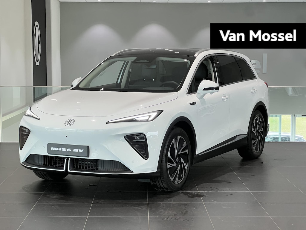 MG MGS6 EV MGS6 Luxury 4WD 77 kWh | Dual Motor | 1500kg Trekgewicht | Panoramadak | 360 Camera | Head-Up Display | Ambient Lighting | 20'' Velgen |