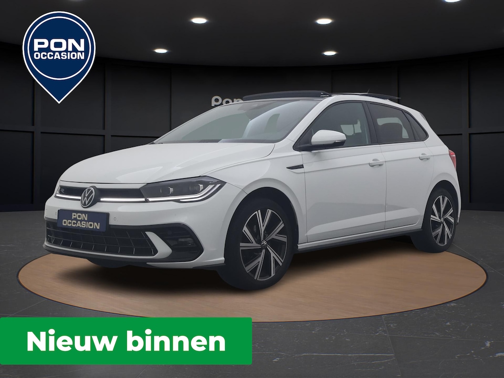 Volkswagen Polo 1.0 TSI R-Line | Pano dak | Camera | Stoelverwarming| ACC | IQ-Light | Keyless | 17'' |