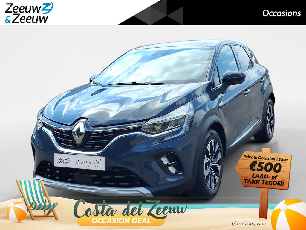 Renault Captur 1.6 E-Tech Hybrid 145 Intens Apple Carplay/Android Auto , electronic climate controle , camera , parkeersensor , lm velgen , navi , cruise , tel , usb.