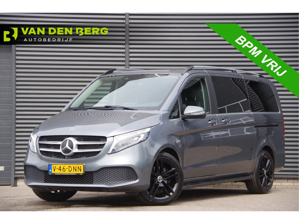Mercedes-Benz V-klasse 300d DC-5P AUT LED, LEDER, 2X SCHUIFDEUR, 360 CAMERA, ACC, STOELVERW.+KOELING, NAVI, TREKHAAK, ELEKTR. SCHUIFDEUREN+KLEP