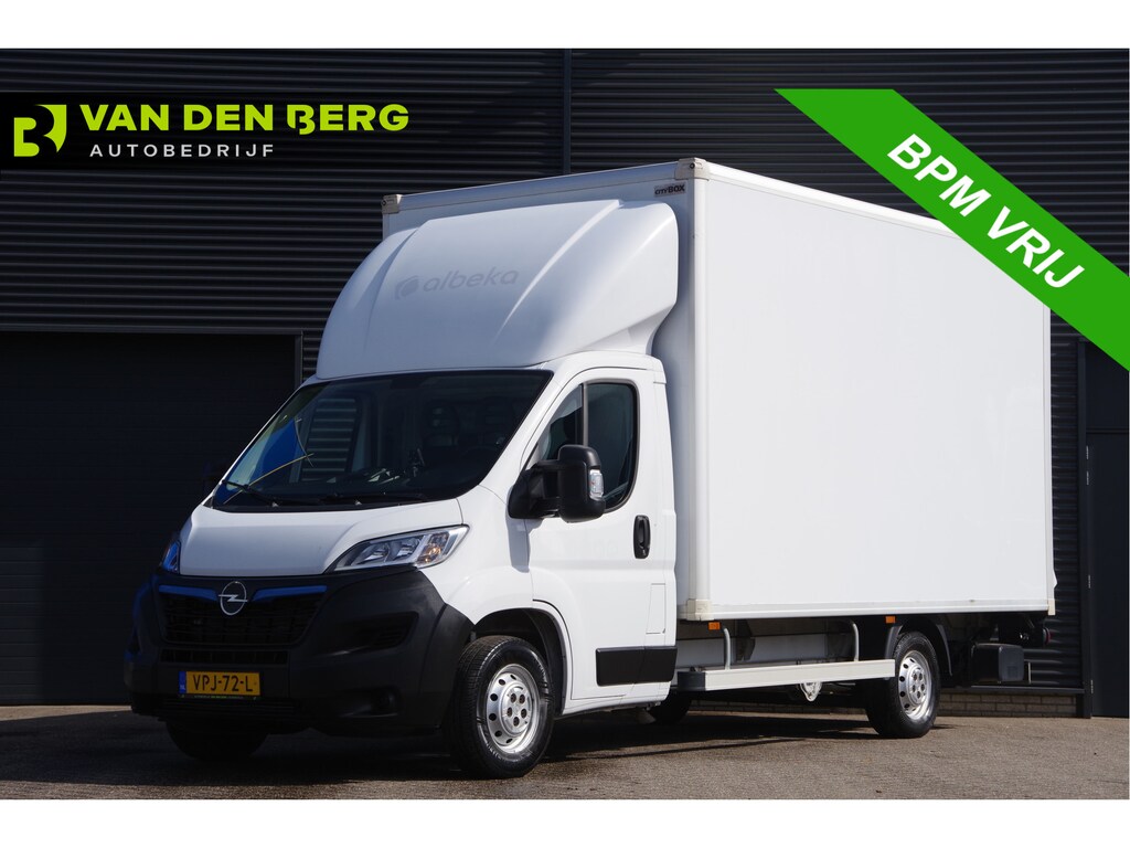 Opel Movano 2.2D 140 L3 BAKWAGEN, 1000KG LAADKLEP, ZIJDEUR, 3-ZITS, GEVEERDE STOEL, NAVI, CRUISE, AIRCO, NL AUTO, NAP