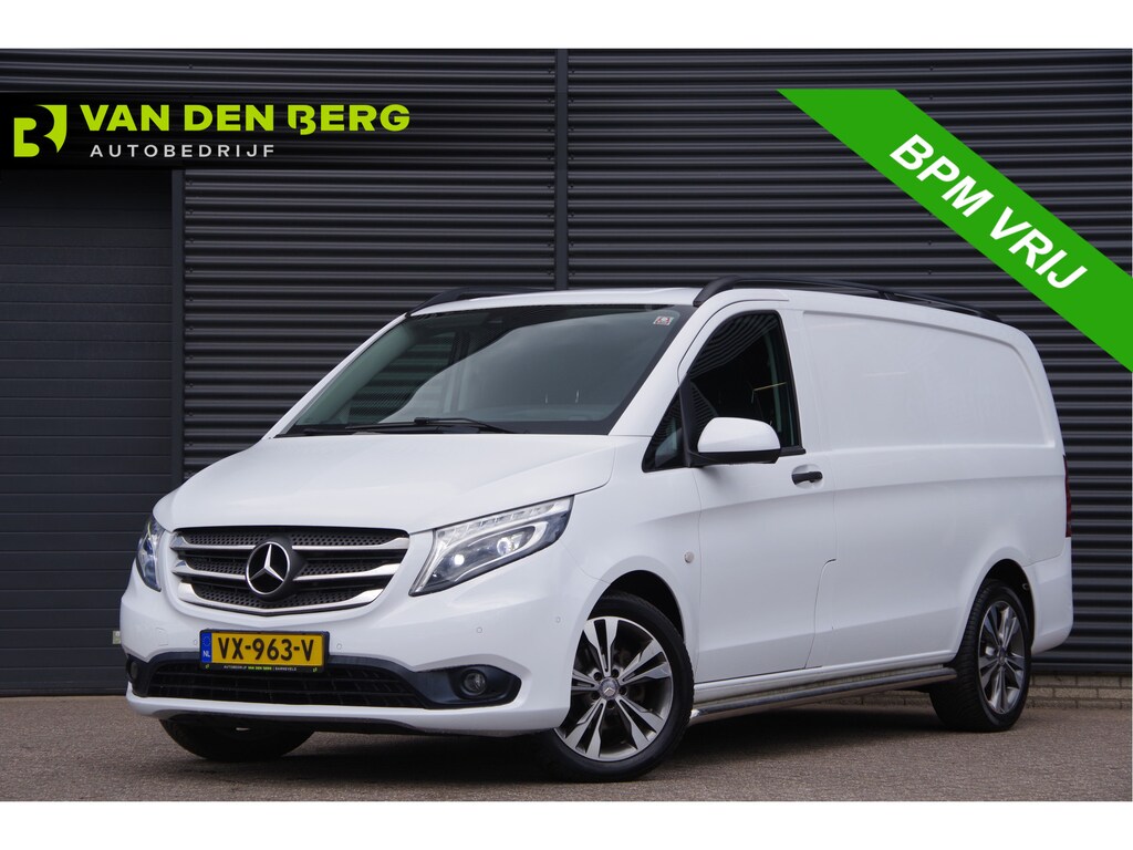 Mercedes-Benz Vito 114 CDI L2 EURO 6! LED, LEDER, TREKHAAK, STOELVERWARMING, CLIMA, CAMERA, NAVI, CRUISE, NL AUTO, NAP