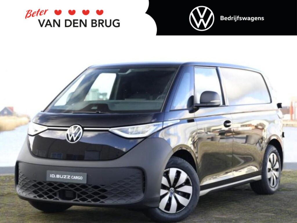 Volkswagen ID. Buzz Cargo Economy Business Elektromotor 286PK 79 kWh | Grote accu | September rijden | Navigatie via app Connect | ACC | All season banden |