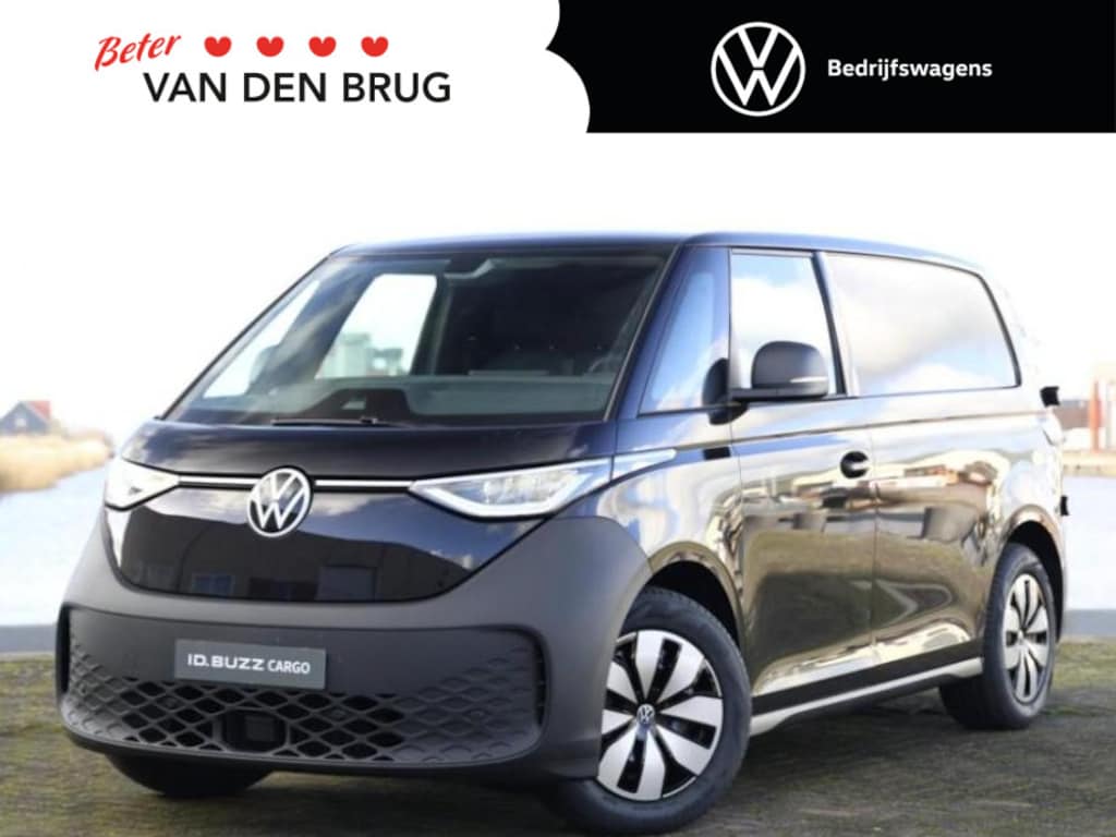 Volkswagen ID. Buzz Cargo Economy Business Elektromotor 286PK 79 kWh | Grote accu | September rijden | Navigatie via app Connect | ACC | All season banden |