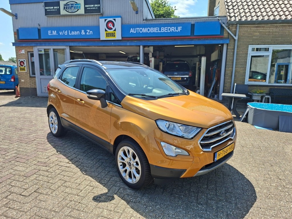 Ford EcoSport 1.0 Titanium RADIO-DAB/AIRCO/CLIMATE/CRUISE/NAVI/PDC/AUR.CAMERA/LMV/ELEC.RAMEN+SPIEGELS
