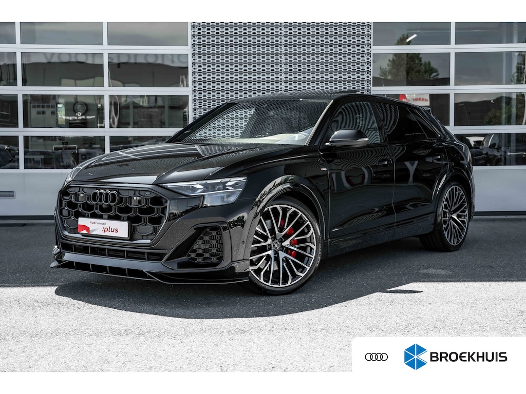 Audi Q8 60 TFSI e quattro Pro Line S Competition ABT Aero Package | Panoramadak | Trekhaak | Remote Park | Massage | Bang & Olufsen | Stoelventilatie |