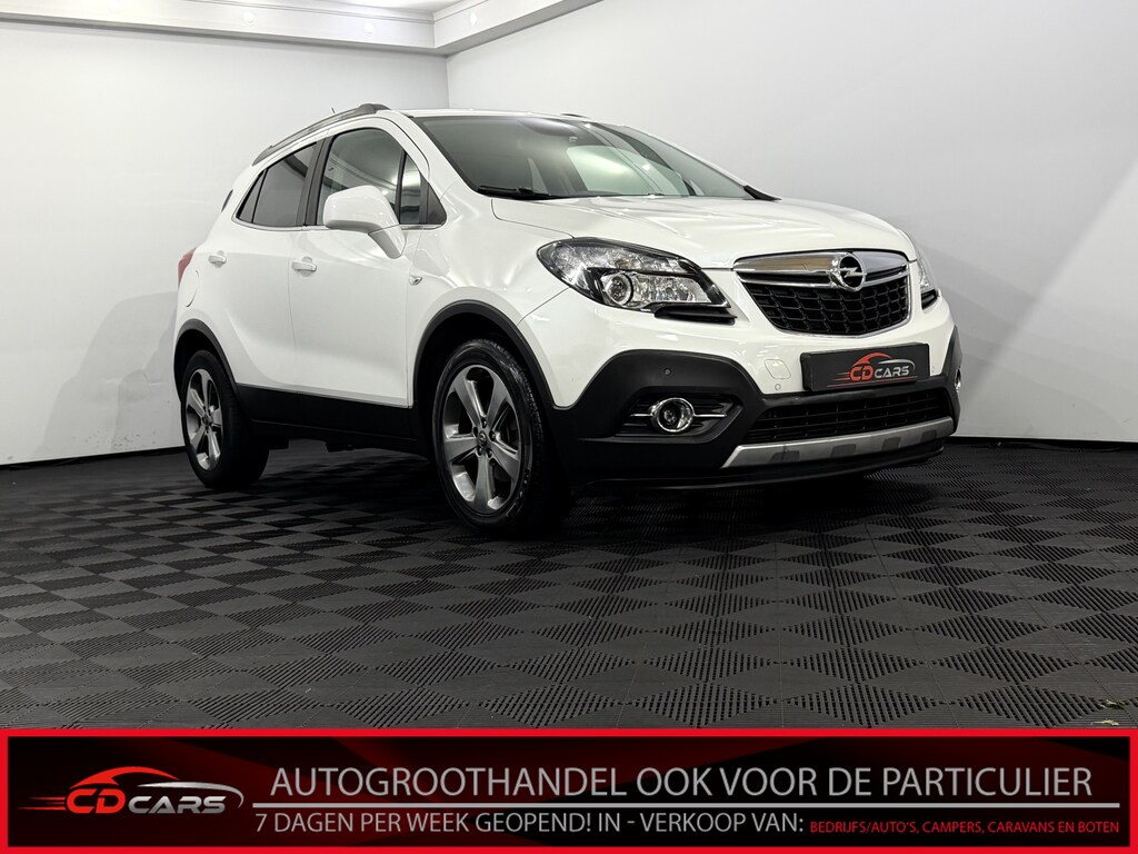 Opel Mokka 1.4 T Edition 4x4 Camera, Navi, Half leder, Cruise control, Lichtmetalen velgen, Radio, Mistlamp